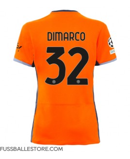 Günstige Inter Milan Federico Dimarco #32 3rd trikot Damen 2023-24 Kurzarm